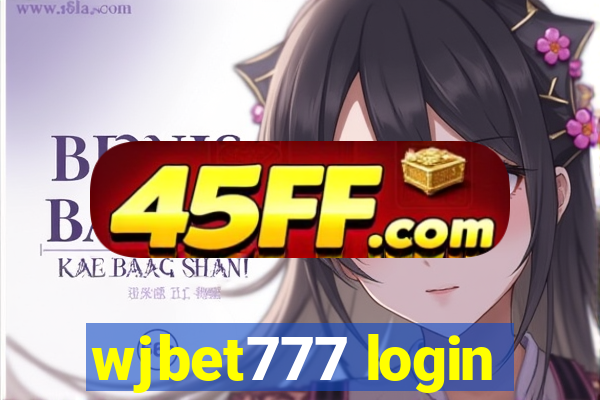 wjbet777 login